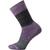 颜色: Uviolet/Purp Iris Marl, SmartWool | Everyday Color Block Cable Crew Sock - Women's