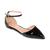 Journee Collection | Women's Reba Flats, 颜色Patent Black