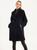 商品DKNY | Oversized Long Sherpa Coat颜色Black