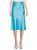 商品第10个颜色NEON BLUE, Renee C. | Satin Midi Skirt