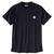 商品Carhartt | Carhartt Men's Force Relaxed Fit Midweight SS Pocket T-Shirt颜色Navy