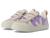 商品Veja | Small V-10 Suede (Little Kid/Big Kid)颜色Multicolor/Lavender