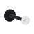 商品第1个颜色Matte Black, Allied Brass | Clearview Retractable Wall Hook