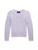 颜色: FLOWER PURPLE, Ralph Lauren | Little Girl's & Girl's Cotton Cable-Knit Sweater