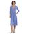 Ralph Lauren | Jersey-Matte Midi Dress, 颜色Blue Mist