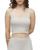 color Ocean Storm, Calvin Klein | Pure Ribbed Cropped Tank