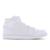 颜色: White-White-White, Jordan | Jordan 1 Mid - Men Shoes