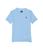 商品Hurley | Cloud Slub Staple V-Neck Tee (Big Kids)颜色Light Blue