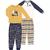 商品Member's Mark | Member's Mark Boys' 4 Piece Fleece PJ Set颜色Woodland