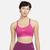 color Pink, NIKE | Nike Plus Dri-FIT Indy U-Neck Bra - Women's