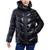 商品Michael Kors | Women's Shine Hooded Puffer Coat颜色Black