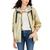 Tommy Hilfiger | Women's Elegant Hooded Long-Sleeve Windbreaker, 颜色Gold