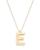 颜色: E, Bloomingdale's | Helium Initial Pendant Necklace in 14K Gold, 16"-18"