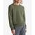 商品Calvin Klein | Men's Regular-Fit Merino Wool Crewneck Sweater颜色Jolly Green Bean Heather