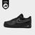 颜色: IB7677-001/Black/Laser Orange/Metallic Silver, NIKE | Men's Nike Air Force 1 '07 SE Casual Shoes
