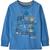 Patagonia | Regenerative Organic Cotton Long-Sleeve T-Shirt - Toddlers', 颜色Grow Closer: Blue Bird