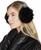 颜色: Black, Steve Madden | Women's Sweet Shag Embellished Earmuffs