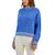 商品Tommy Hilfiger | Women's Argyle Logo Mock-Neck Sweater颜色French Blue Multi