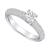 颜色: White Gold, Macy's | Diamond Pavé Engagement Ring (1 ct. t.w.) in 14k White, Yellow or Rose Gold