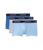 颜色: Light Blue/Gray/Blue, Lacoste | Cotton Stretch Essentials Trunks 3-pack