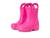 颜色: Pink Crush, Crocs | Handle It Rain Boots (Toddler)