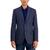 商品Nautica | Men's Modern-Fit Plaid Herringbone Tweed Sport Coat颜色Blue