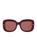 商品Tory Burch | 51MM Square Sunglasses颜色BURGUNDY