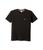 商品Lacoste | Short Sleeve Solid V-Neck T-Shirt (Toddler/Little Kids/Big Kids)颜色Black