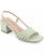 颜色: Green, Journee Collection | Women's Shayana Slingback Block Heel Sandals