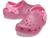 color Pink Lemonade, Crocs | Classic Glitter Clog (Little Kid/Big Kid)