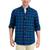 商品Club Room | Men's Regular-Fit Plaid Flannel Shirt, Created for Macy's颜色Navy Blue