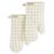 颜色: Milkshake, KitchenAid | Gingham Oven Mitt 2-Pack Set, 7" x 13"