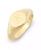 颜色: Gold - R, brook & york | Claire Petite Initial Signet Gold-Plated Ring