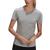 商品Adidas | Women's Essentials Cotton 3 Stripe T-Shirt颜色Med Gray