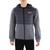 颜色: Pure Grey Heather/Charcoal, Reebok | Reebok Mens Outdoor Athletic Soft Shell Jacket