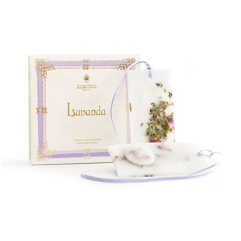 颜色: 薰衣草, Santa Maria Novella | 圣玛利亚 1221系列手工香薰蜡片（2片装）