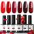 颜色: Ruby, MODELONES | 6 Shades Gel Nail Polish Set Collection