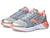 Saucony | Wind 2.0 (Little Kid/Big Kid), 颜色Grey/Coral