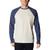 商品Columbia | Men's Thistletown Hills Colorblocked Logo Graphic Raglan-Sleeve Tech T-Shirt颜色Chalk, Heather, Dark Mtn Heather