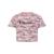 商品CHAMPION | Big Girls Camo All Over Print Boxy T-shirt颜色Guava Pink Camo