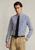 商品Ralph Lauren | Classic Fit Striped Stretch Poplin Shirt颜色NAVY/WHITE