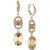 商品第1个颜色Gold, Givenchy | Silver-Tone Oval Double Drop Earrings