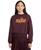 颜色: Burgundy Crush/hot Punch, NIKE | Big Girls Sportswear Club Fleece Crew-Neck Sweatshirt