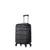 颜色: Black, DUKAP | Rodez 20" Lightweight Hardside Spinner Carry-On Luggage