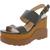 color Green/Brown, Michael Kors | MICHAEL Michael Kors Womens Leather Open Toe Dress Sandals