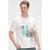 color Off White, RON TOMSON | Men's Modern Print Fitted Palms T-shirt
