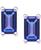 颜色: Tanzanite, Macy's | Tanzanite Stud Earrings (1/2 ct. t.w.) in 14k White Gold (Also in Emerald, Sapphire & Ruby)