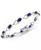 颜色: Sapphire, Macy's | Ruby Heart Link Bracelet (6 ct. t.w.) in Sterling Silver (Also in Emerald, Tanzanite & Sapphire)