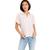 商品Tommy Jeans | Women's Striped Button-Front Top颜色Stapler Stripe- Red Multi