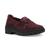 Clarks | Women's Calla Style Ruched Slip-On Flats, 颜色Burgundy Suede